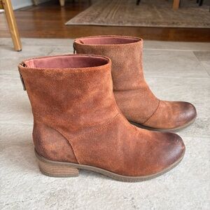 Dansko Brown Suede Ankle Boots